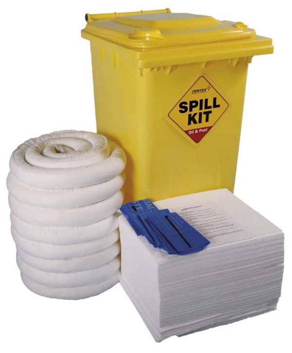 Spill Kit Wheelie Bin