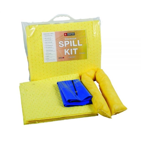 Chemical Chemical Spill Kit in Clip-top Bag