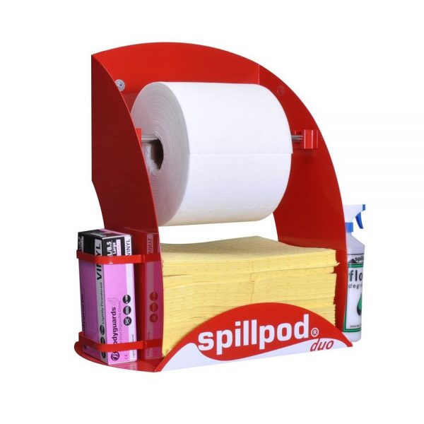 1 x Refill Pack: Non-lint wiper roll & 75 absorbent pads