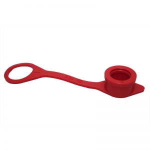 1x HS04-9-RT001-Dust Plug Male Red